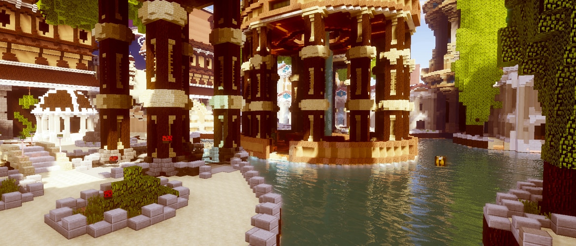 Roman bathhouse | Minecraft